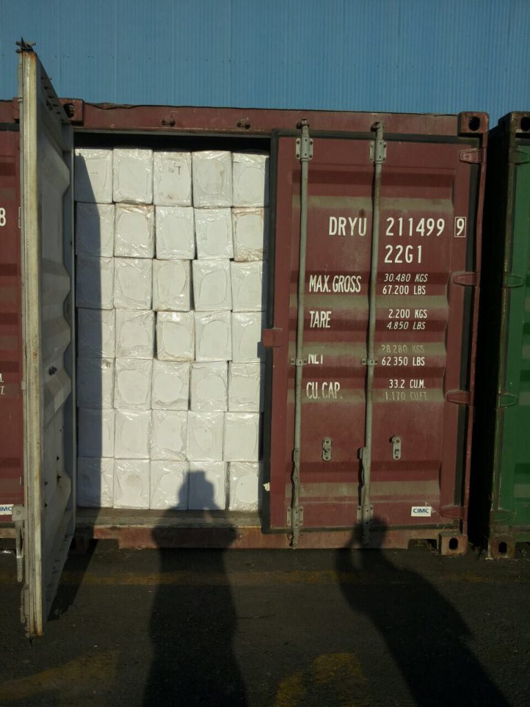 Paraffin Wax 3-5% Oil Shipment to Africa